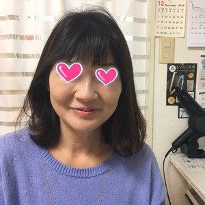 エステ後、笑顔に☆